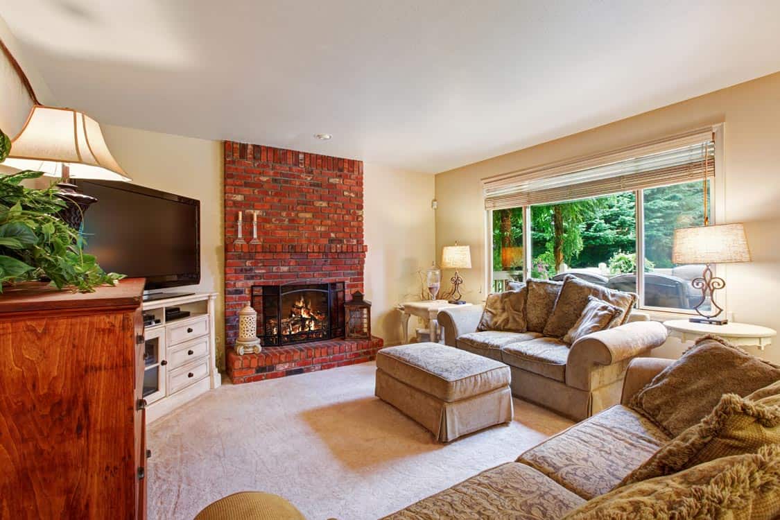 40+ Brick Fireplace Ideas - Fireplace Universe