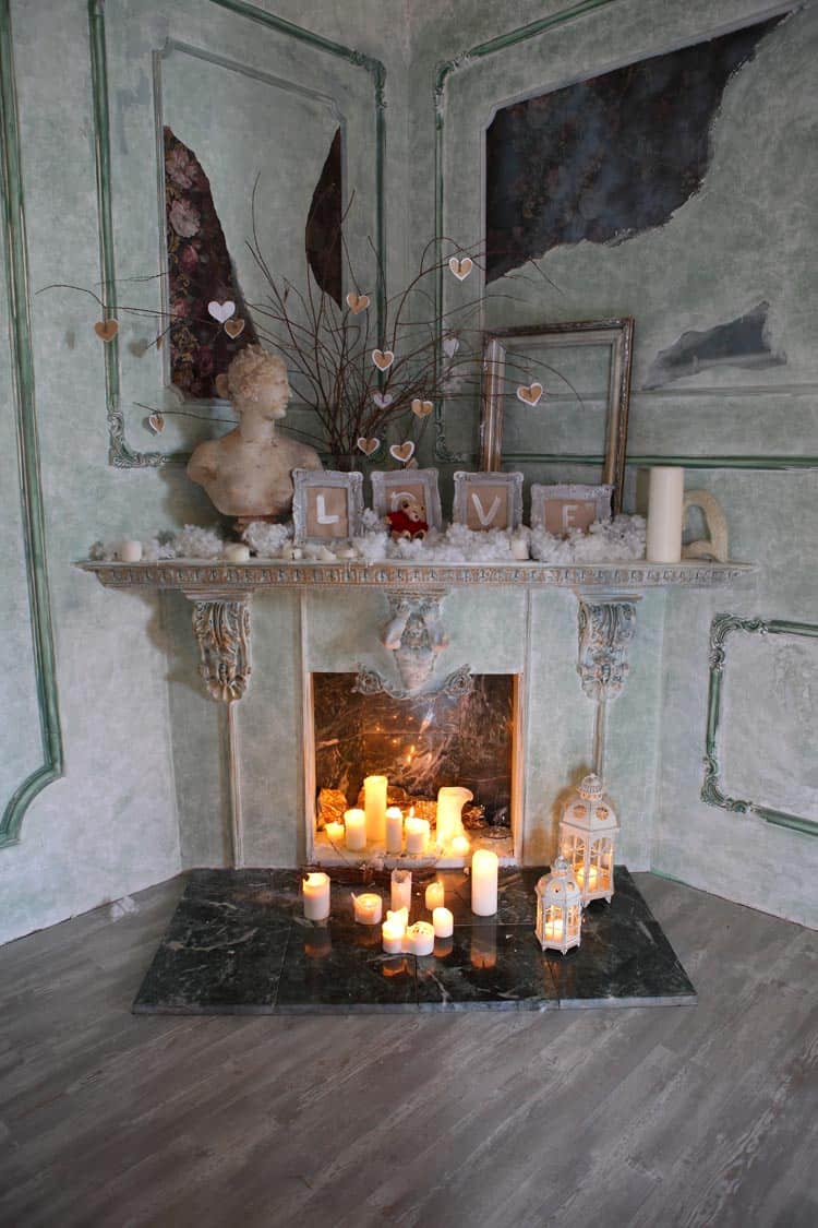 25+ Fireplace Ideas With Candles Fireplace Universe